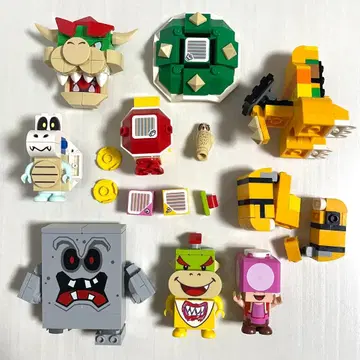 [정크제품] LEGO 로고 있음 레고 마리오 레고 쿠파 카론 쿠파 Jr.