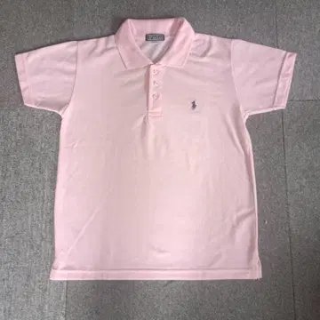 Polo 랄프 로렌 남성용 피케 셔츠 핑크 S 사이즈