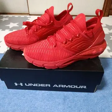 UNDER ARMOUR 언더아머 스니커즈 레드 25.5cm