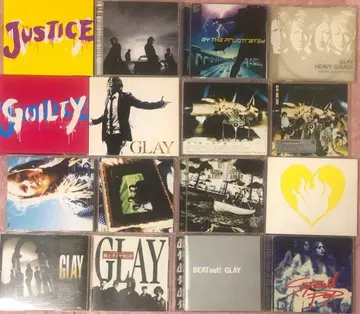 GLAY CD 앨범 세트 묶음 판매