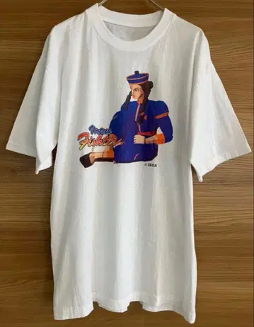 90s 버추어 파이터 T셔츠 데드스탁 SEGA 파이 첸