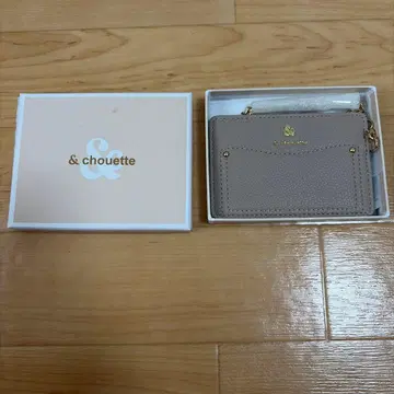& chouette 패스 케이스 교통카드 지갑