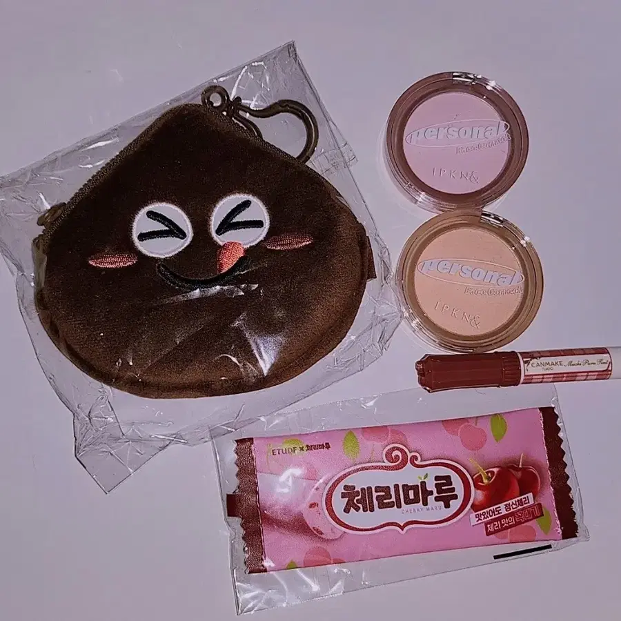 에뛰드 체리마루&바밤바 파우치