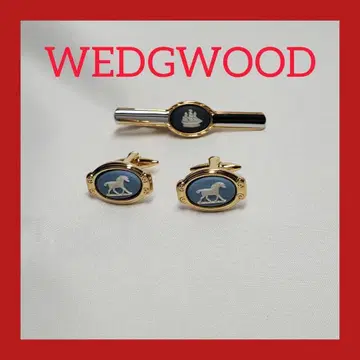WEDGWOOD 넥타이핀 커프스 세트