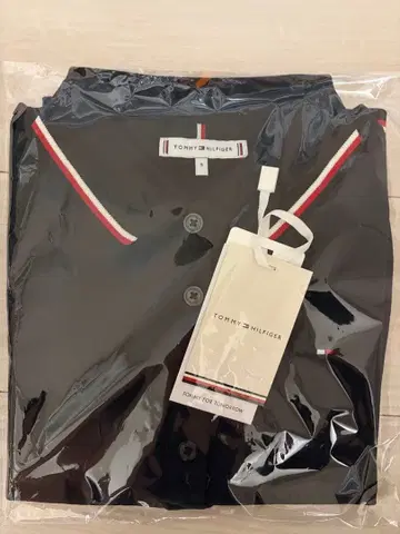 TOMMY HILFIGER 반팔 피케 셔츠 네이비 S
