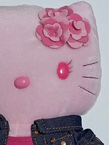 Hello Kitty 데님 자켓 봉제 인형