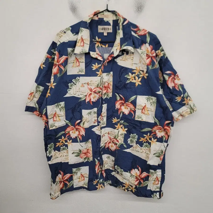 [110~115/XXL~3XL] CAMPIA 하와이안 셔츠 / USA