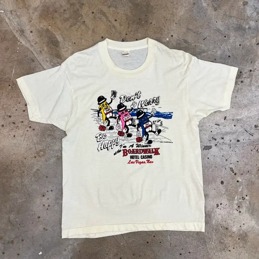 80s 스크린스타 빈티지 반팔 티셔츠 (USA)