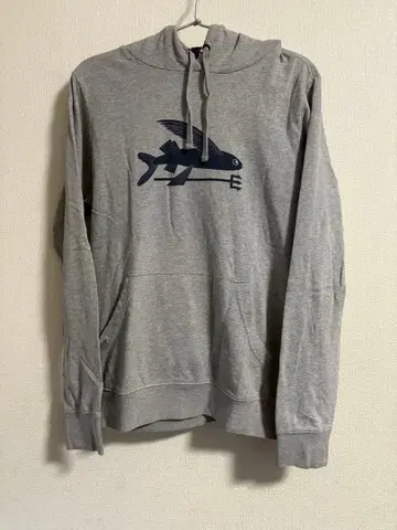 Patagonia 플라잉 피쉬 후드티 그레이