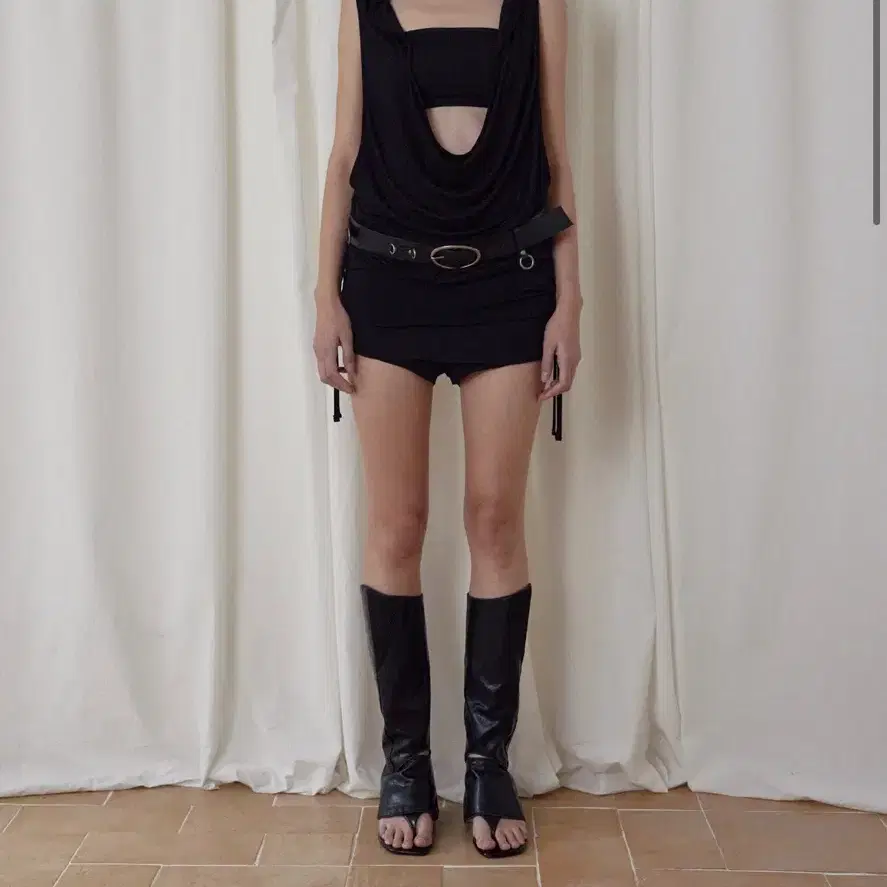 보헤미안서울 카울 복서 후디 블랙
