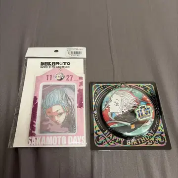 SAKAMOTO DAYS 라쿠 생일 굿즈 세트