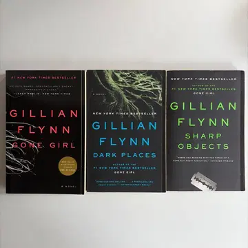 Gone girl, Sharp Objects, Dark places 영문판