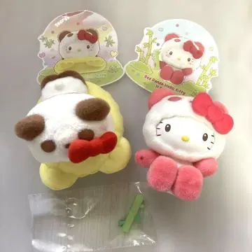 TOPTOY 산리오 복슬복슬 피규어 팬더 키티 시크릿