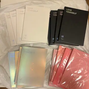 BTS 앨범 묶음 판매 16장 세트 LOVEYOURSELF
