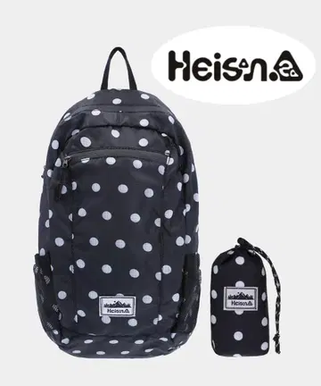 Heisan 하이산 컴팩트 포켓 백 V1 도트 블랙 새상품