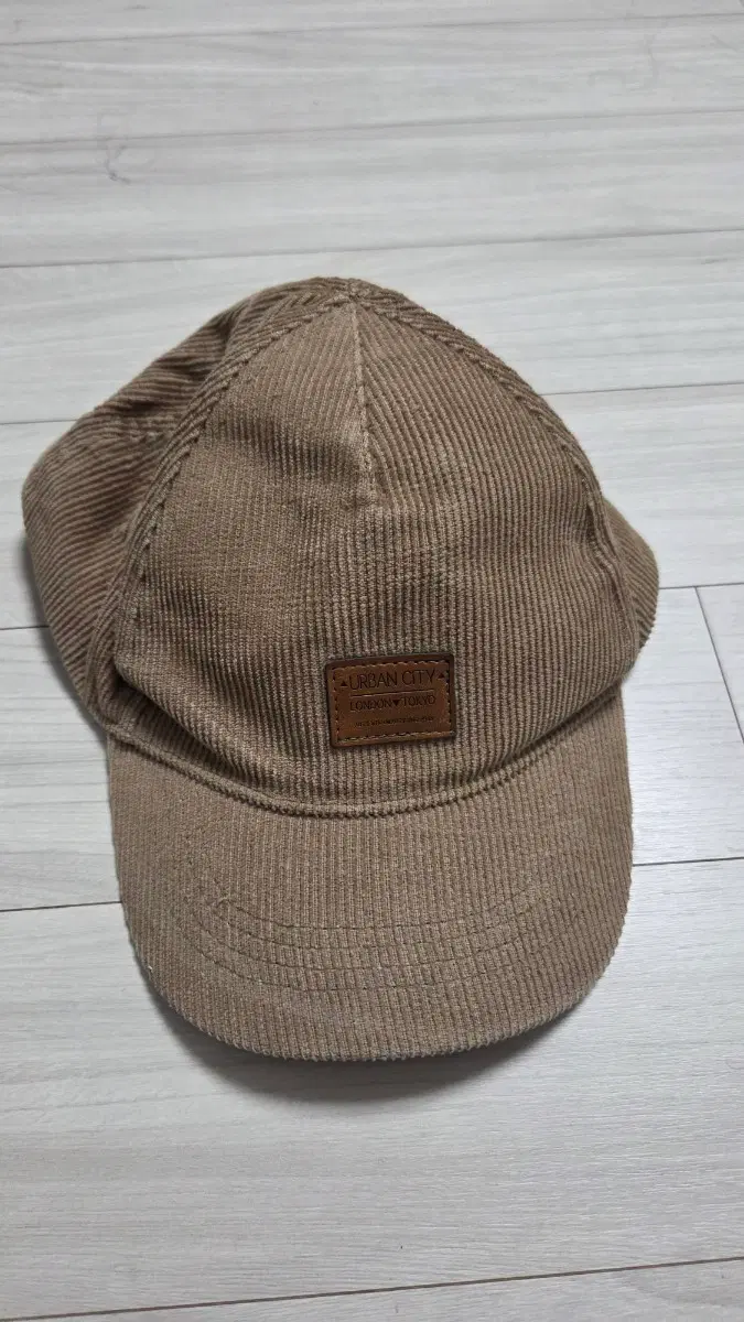 ZARA 코듀로이 볼캡 브라운 아동모자