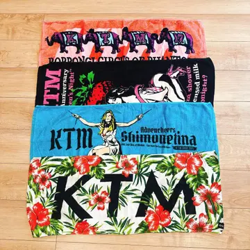 [배송비 포함] 4장 세트 케츠메이시 ktm 타월