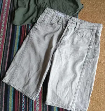ZARA/코튼 100% 하프 팬츠