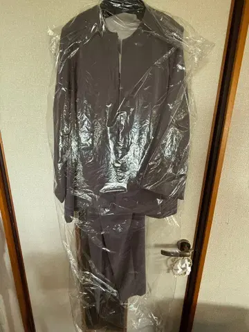 노카라 케이프 자켓 팬츠 셋업