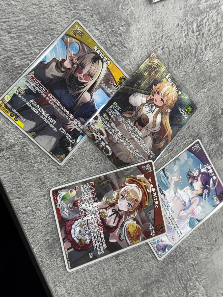 홀로라이브 ocg 카드 16장 일괄
