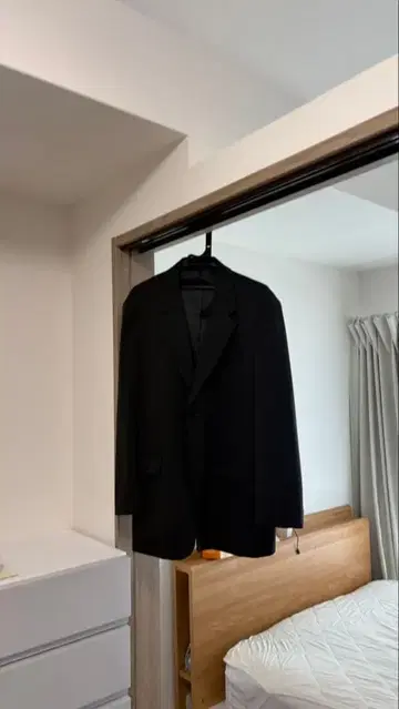 musinsa standard 다크 그레이 테일러드 자켓