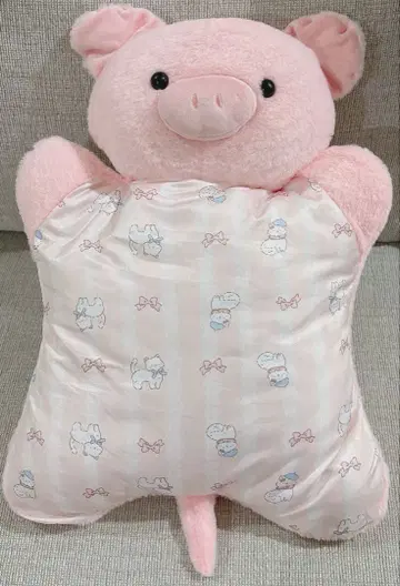 돼지 봉제 인형 쿠션 마스코트 몽환룩 팬시