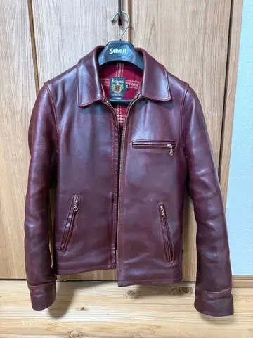 schott 6103US 크롬 엑셀 34 가죽 재킷