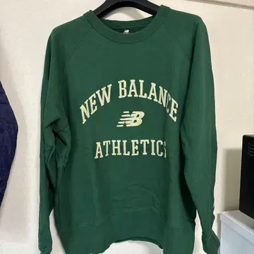 New Balance 트레이닝복 그린 M 사이즈 구제 의류