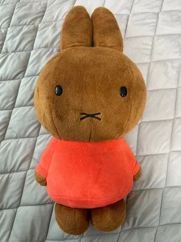 miffy 미피 봉제 인형 브라운 오렌지 의류