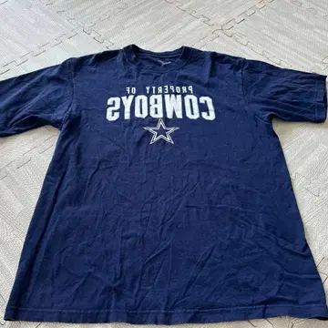 Reebok Dallas Cowboys 티셔츠 네이비