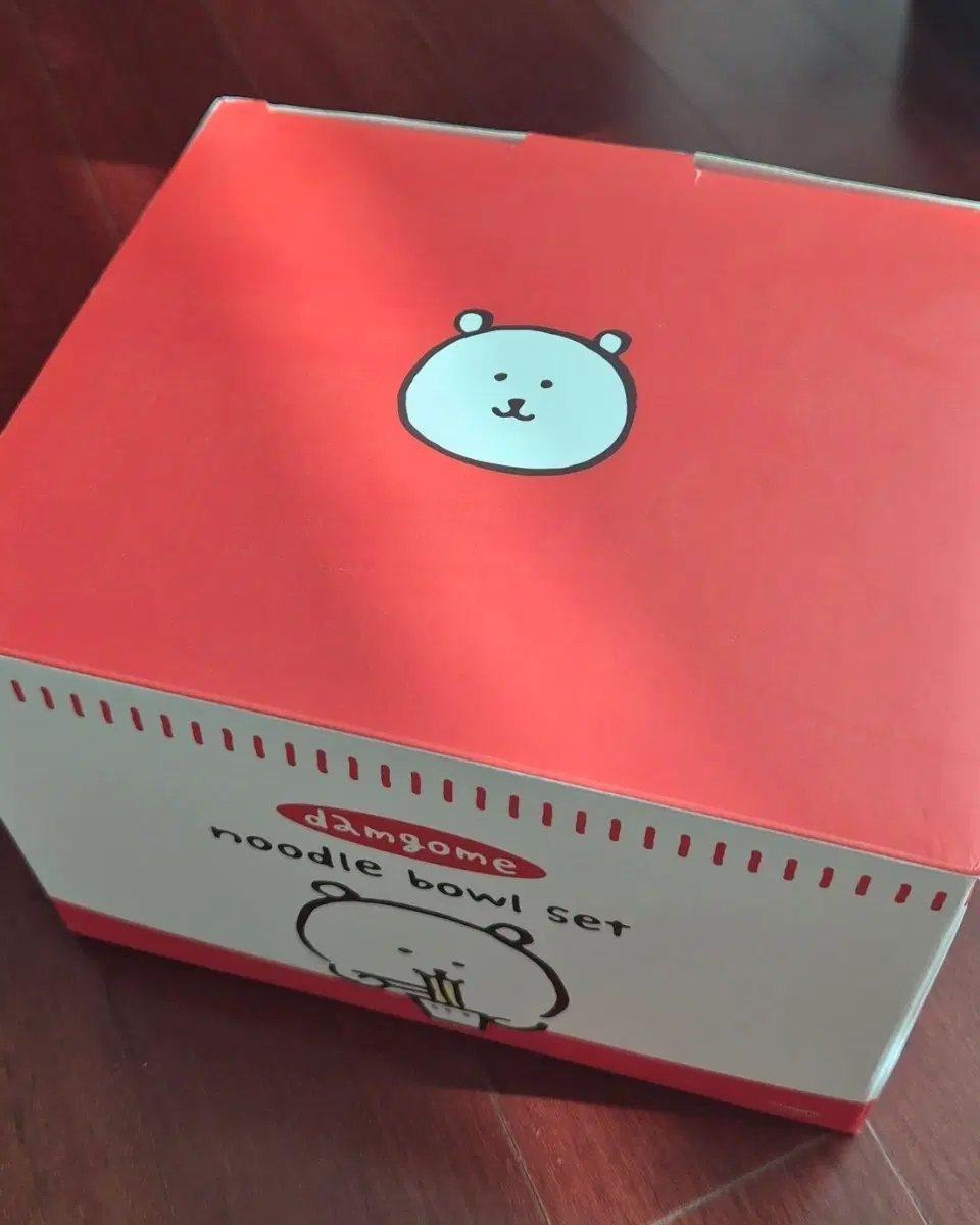 농담곰 라면 그릇 세트