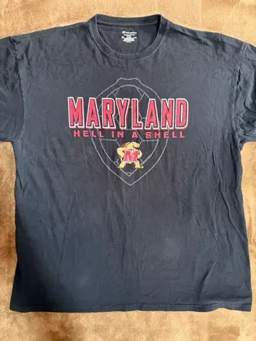 Champion Maryland T셔츠 블랙 XXL