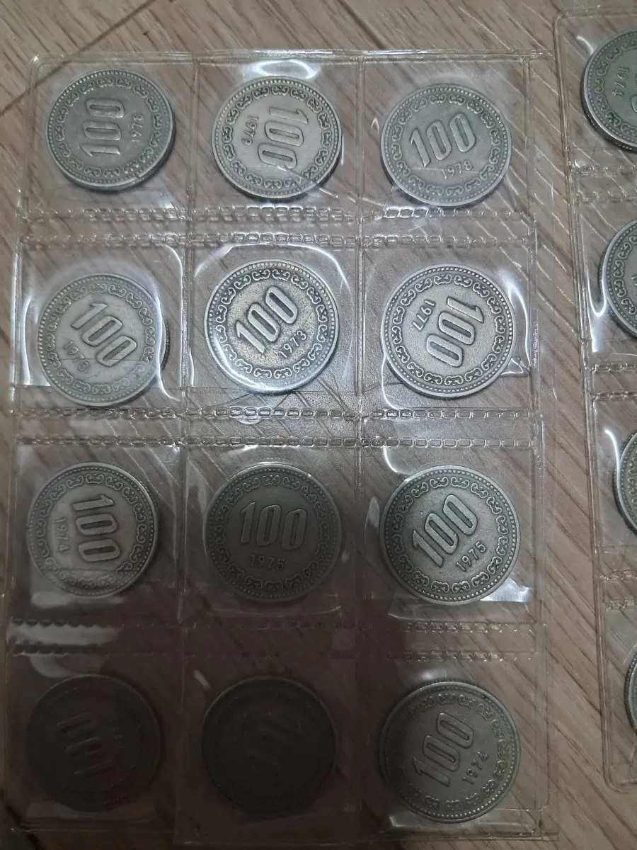 100원 주화 1970년대 (1971-1988)