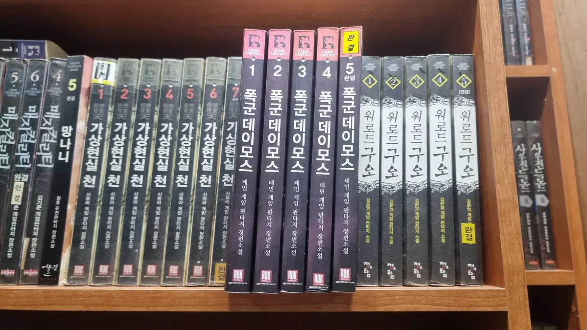 폭군데이모스 1-5 완 태민 게임판타지 소설