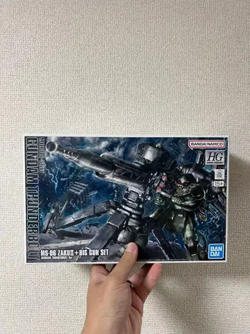 HG 1/144 양산형 자쿠 + 빅 건 (건담 썬더볼트 버전)