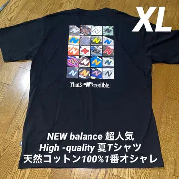NEW balance 뉴발란스 티셔츠 블랙 XL