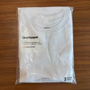 Graphpaper 2팩 크루넥 티셔츠 4 1개 판매