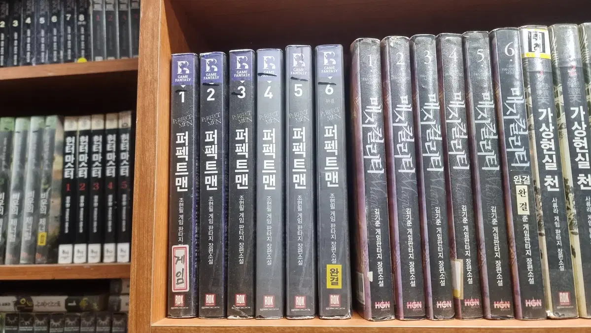 퍼펙트맨 1-6 완 조현필 게임판타지 소설