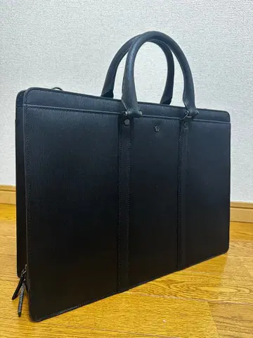 오퍼맨 비즈니스 백 블랙 가죽