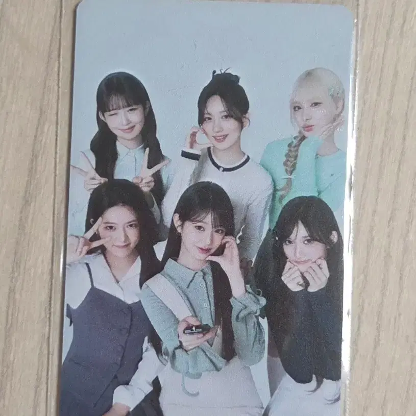 아이브 파파존스 단체 포카