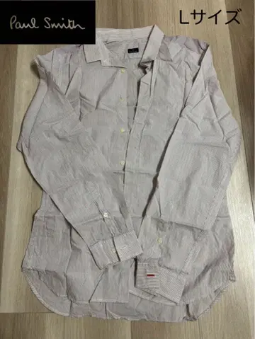 Paul Smith 긴팔 셔츠 스트라이프 L 사이즈