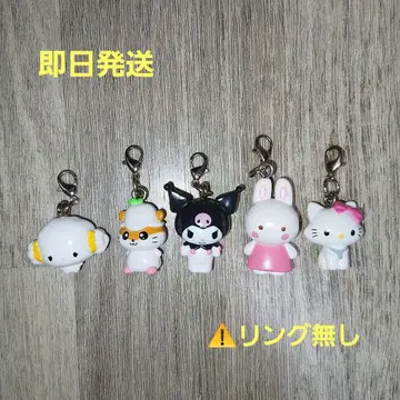 산리오 캐릭터 메지루시 액세서리 5개