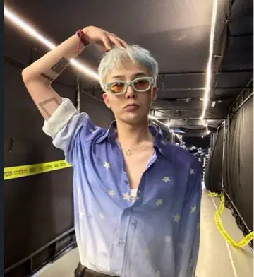 ERL G-DRAGON 착용 셔츠