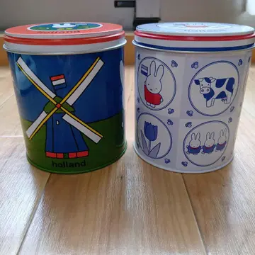 nijntje miffy 네덜란드 한정판 캔 2개 세트