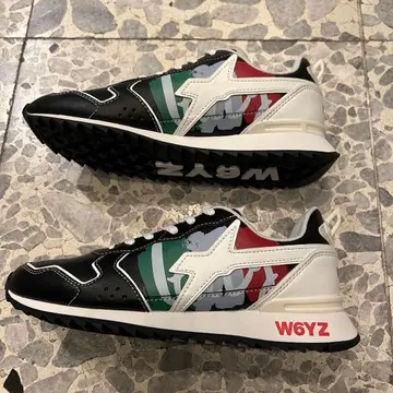 W6YZ 위즈 스니커즈 이탈리아 한정품 블랙 JM250-2N38G-41