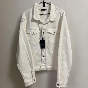 남성용 [ 사이즈XL ] 미사용 TOMMY HILFIGER 데님 화이트