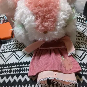 네오 브라이스용 아웃핏 토끼 모자 코듀로이 원피스