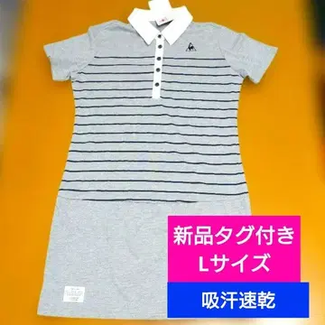 르꼬끄 스포르티브 여성용 골프 원피스 L 흡한속건 새상품