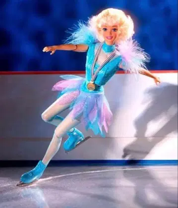 Barbie 피규어 스케이터 바비 나가노 올림픽