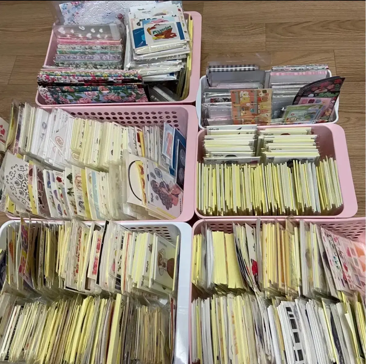 인믹 인스 처분판매 포장용품 처분 다꾸 블로거 크림피치 시월토끼